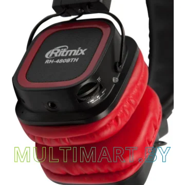 Наушники Ritmix RH-480BTH Red картинка 2